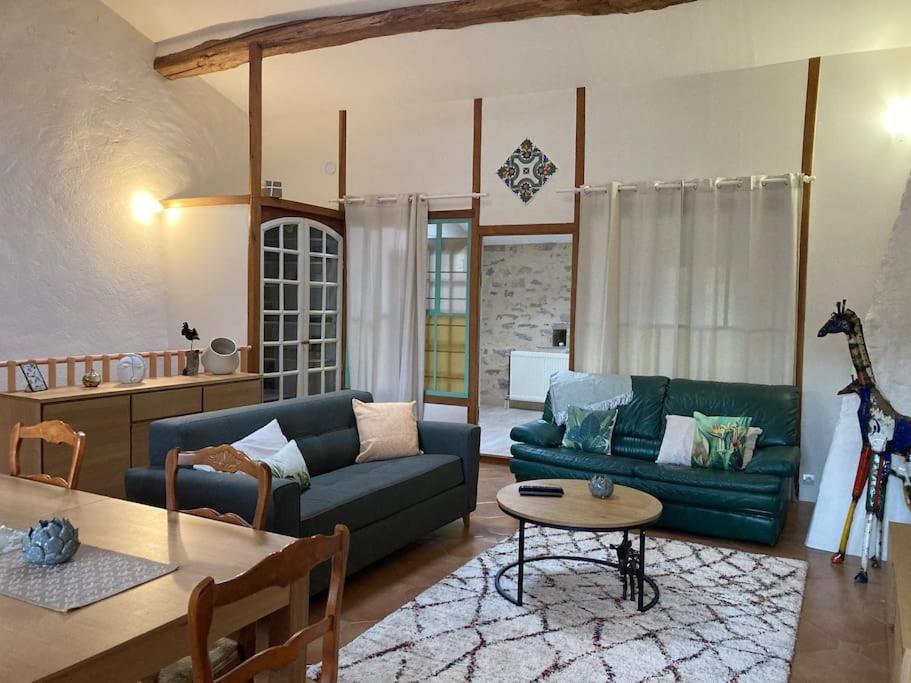 La Nuit De La Chouette Villa Bruniquel ภายนอก รูปภาพ